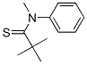 Propanethioamide,  N,2,2-trimethyl-N-phenyl- Structure