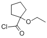 Cyclopentanecarbonyl chloride, 1-ethoxy- (9CI) Structure