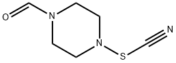 1-Piperazinecarboxaldehyde,4-thiocyanato-(9CI) Structure