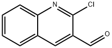 2-クロロキノリン-3-カルボアルデヒド 化学構造式