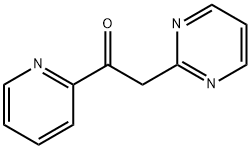Ethanone, 1-(2-pyridinyl)-2-(2-pyrimidinyl)- (9CI) Structure