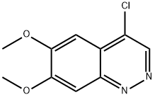 4-chloro-6,7-diMethoxycinnoline, 7357-26-8, 结构式