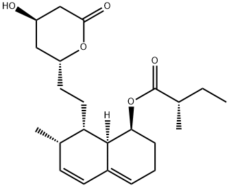 美伐他汀, 73573-88-3, 结构式