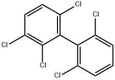 2,2',3,6,6'-ペンタクロロ-1,1'-ビフェニル 化学構造式