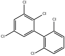 2,2',3,5,6'-ペンタクロロ-1,1'-ビフェニル 化学構造式