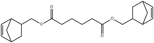 bis(bicyclo[2.2.1]hept-5-en-2-ylmethyl) adipate 结构式
