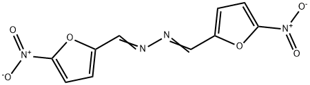 5-nitro-2-furaldehyde (5-nitrofurfurylene)hydrazone  Struktur