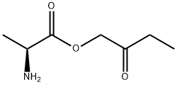 L-Alanine, 2-oxobutyl ester (9CI) Struktur