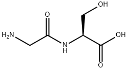 グリシル-L-セリン 化学構造式