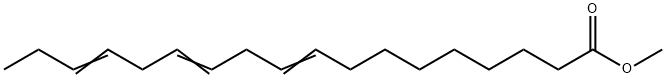 亚麻酸甲酯, 7361-80-0, 结构式