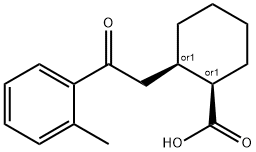 CIS-2-[2-(2-METHYLPHENYL)-2-OXOETHYL]CYCLOHEXANE-1-CARBOXYLIC ACID