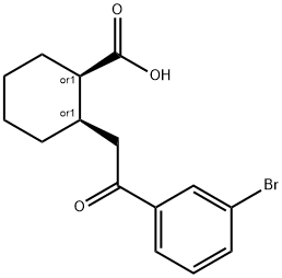 CIS-2-[2-(3-BROMOPHENYL)-2-OXOETHYL]CYCLOHEXANE-1-CARBOXYLIC ACID price.