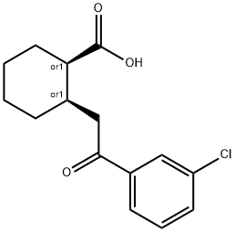 CIS-2-[2-(3-CHLOROPHENYL)-2-OXOETHYL]CYCLOHEXANE-1-CARBOXYLIC ACID