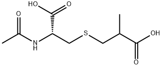 N-acetyl-S-(2-carboxypropyl)cysteine Struktur