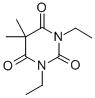 Barbituric acid, 1,3-diethyl-5,5-dimethyl- (4CI) Structure