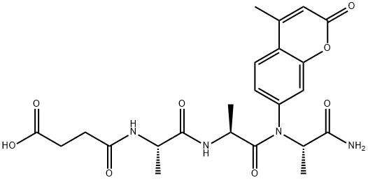 SUC-ALA-ALA-ALA-AMC,73617-90-0,结构式