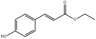 p-Coumaric acid ethyl ester Struktur