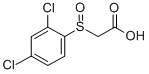 [(2,4-ジクロロフェニル)スルフィニル]酢酸 化学構造式