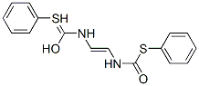 N,N'-Vinylenebis(thiocarbamic acid)S,S'-diphenyl ester Structure