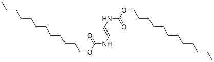 N,N'-Vinylenedicarbamic acid didodecyl ester Structure