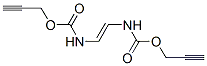 N,N'-Vinylenedicarbamic acid di(2-propynyl) ester Structure