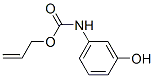 m-Hydroxycarbanilic acid allyl ester Structure