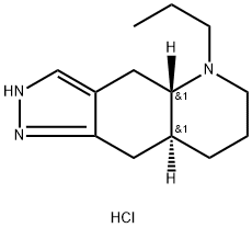 (+/-)QUINPIROLE 2HCL 结构式