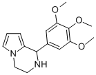 1-(3,4,5-三甲氧基苯基)-1,2,3,4-四氢吡咯并[1,2-A]吡嗪,73627-27-7,结构式