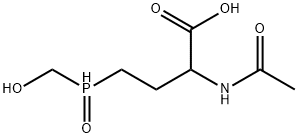 GLUFOSINATE-N-ACETYL Structure