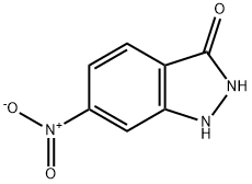 3-HYDROXY-6-NITRO (1H)INDAZOLE Struktur