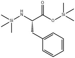 N-(Trimethylsilyl)-L-phenylalanine trimethylsilyl ester 结构式