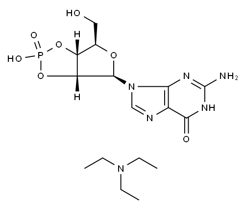 Guanosine 2',3'-Cyclic Phosphate TriethylaMine Salt Structure