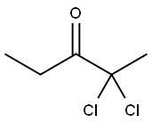 3-Pentanone,  2,2-dichloro-|