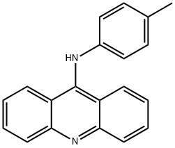 9-(4-methylanilino)-acridine 结构式