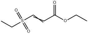 3-(Ethylsulfonyl)acrylic acid ethyl ester Struktur