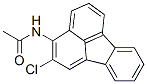 N-(2-Chlorofluoranthen-3-yl)acetamide Structure