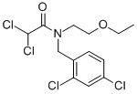 Acetamide, 2,2-dichloro-N-(2,4-dichlorobenzyl)-N-(2-ethoxyethyl)- Structure