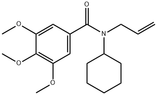 73664-67-2 N-Allyl-N-cyclohexyl-3,4,5-trimethoxybenzamide