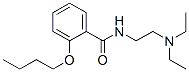 2-Butoxy-N-[2-(diethylamino)ethyl]benzamide Structure