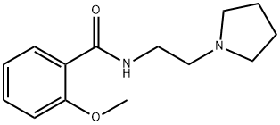 73664-81-0 2-methoxy-N-[2-(1-pyrrolidinyl)ethyl]benzamide