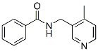 N-[(4-Methyl-3-pyridyl)methyl]benzamide Structure