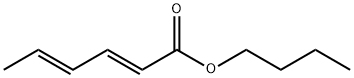 (2E,4E)-2,4-ヘキサジエン酸ブチル