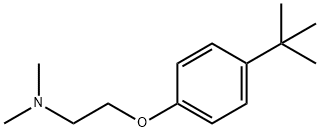 2-(4-(叔丁基)苯氧基)-N,N-二甲基乙胺, 73675-45-3, 结构式