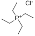 TETRAETHYLPHOSPHONIUM CHLORIDE Structure