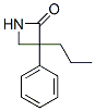 3-Phenyl-3-propylazetidin-2-one Structure