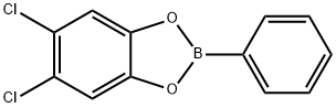 5,6-Dichloro-2-phenyl-1,3,2-benzodioxaborole Structure