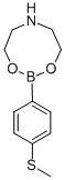 p-Methylthiobenzeneboronic acid 2,2-iminodiethyl ester, 73688-90-1, 结构式