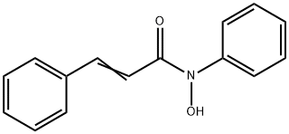N-hydroxy-N,3-diphenylacrylamide 结构式