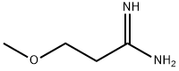 3-メトキシプロパンイミドアミド 化学構造式