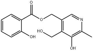 salicyloylpyridoxol Struktur